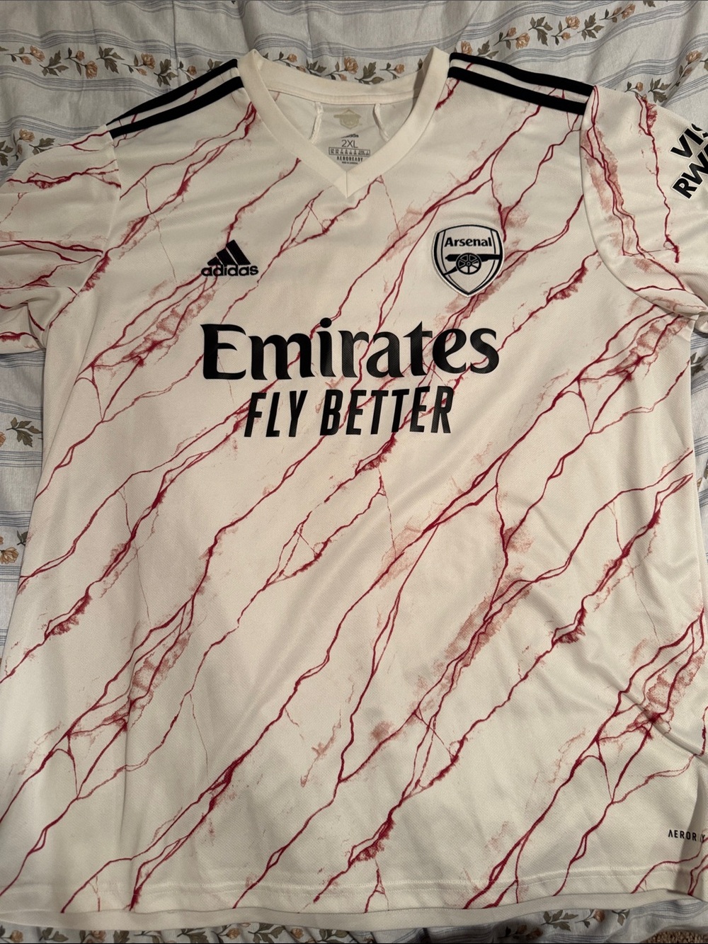 Arsenal 2020-2021 Away Soccer Jersey